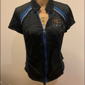 Harley Davidson zip up top